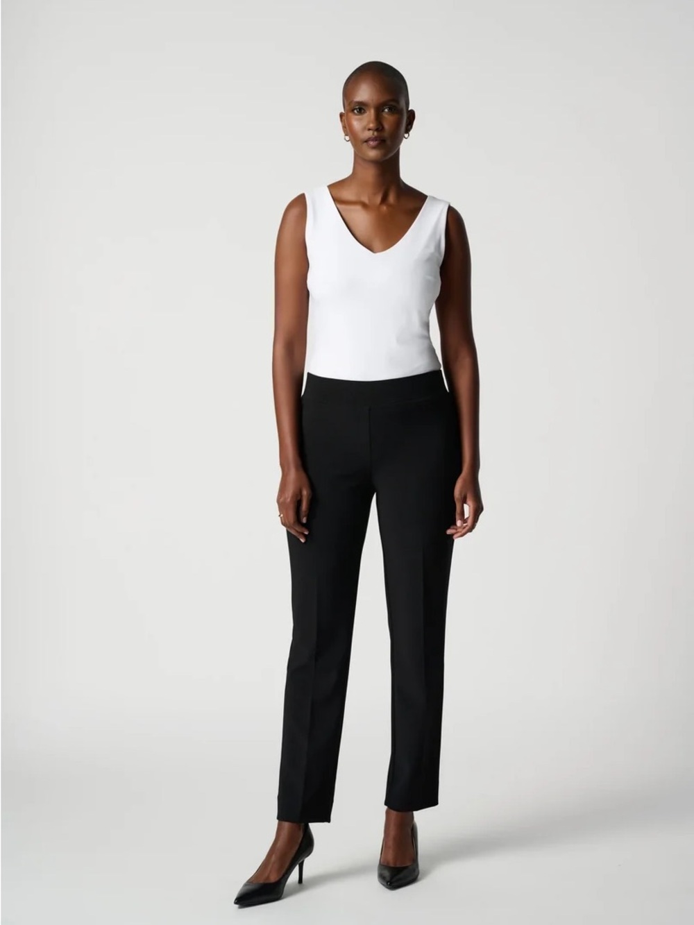 Joseph Ribkoff Essential Slim Fit Pull On Pant with Back Slit Hem #143105